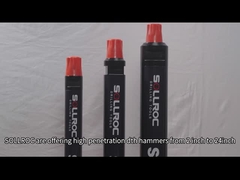 Черный цвет вниз с молотка DHD отверстия для минирования и конструкции