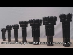 Специальный стальной DTH-бит с отверстием для геологической разведки