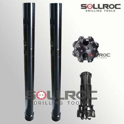 Обратный циркуляционный пневмоударник модели RE542 с наружным диаметром 109,5 мм и рабочим давлением 1,5 МПа - 3,5 МПа для бурения методом DTH