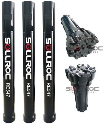 Молот с обратной циркуляцией из высокоуглеродистой стали с нитью Metzke/Remet для высокоэффективного бурения