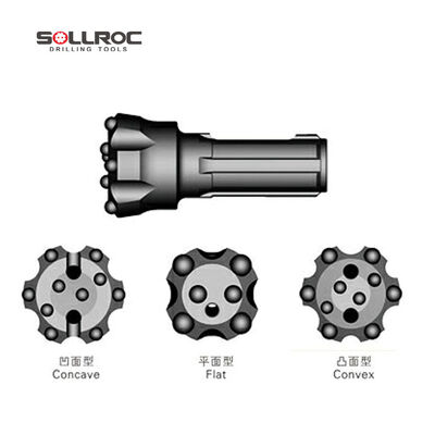 4 1/8'' Высокопроизводительные цементированные стальные буровые долота DTH для бурения скважин и добычи полезных ископаемых