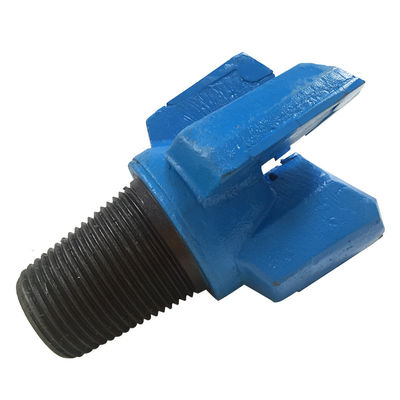 4 Wings Chevron Drill Bit for Middle Rock Drilling Gold Or Customized and API 2 3/8' REG Thread Type (Страничная буровая установка для сверления золота из средней породы или специально разработанная и API 2 3/8' REG Thread Type)